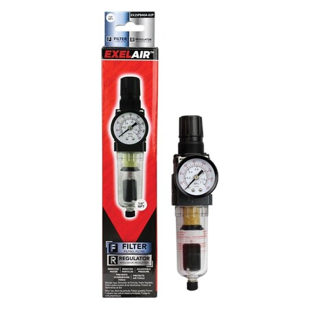 Milton 1/4Npt Filter Regulator EX25PB40A-02P